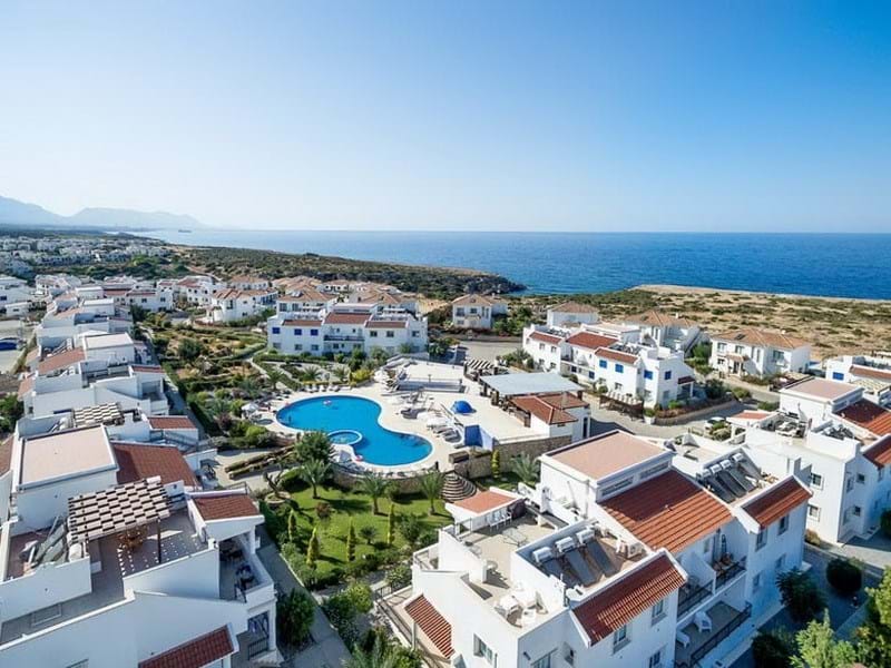 3 bedroom ground floor resale apartment + fully furnished + swimming pools + communal gardens & amenities + walking distance to the sea + Title deed in the owner’s name VAT paid