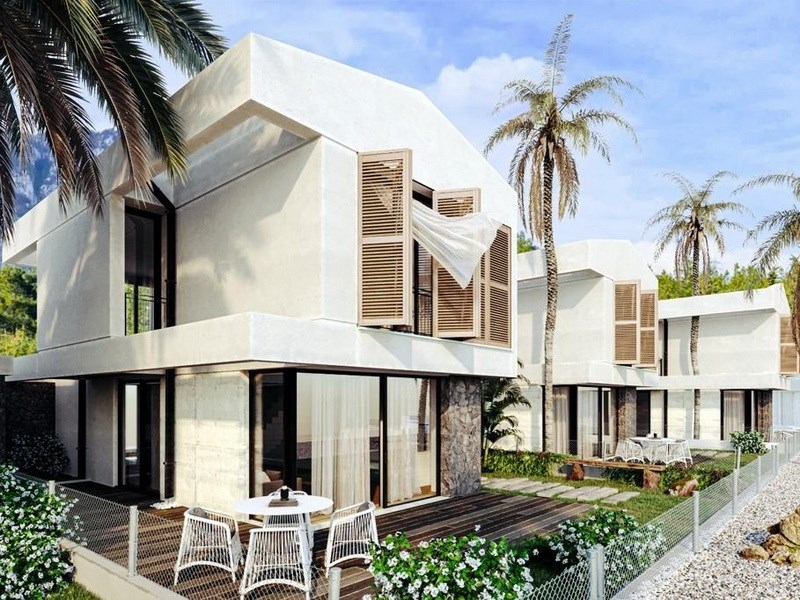 3-bedroom villas + communal swimming pool + central cooling/heating system + Payment plan
